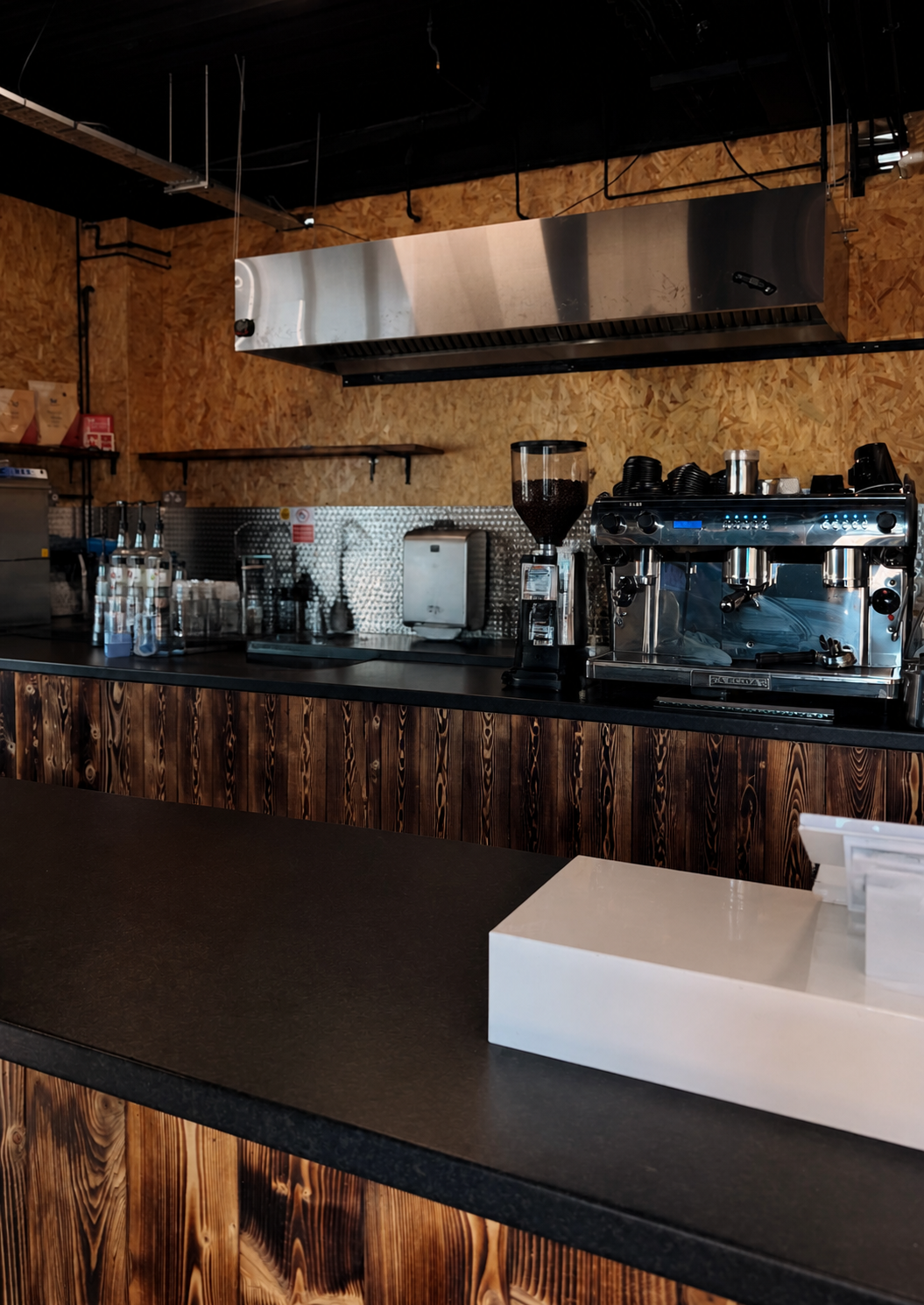 The coffee counter inside Empowered Eats Liverpool